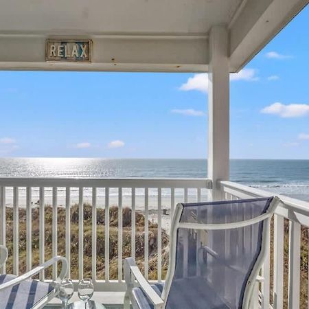 *2Br Oceanfront Retreat*King Ensuite*Pool*Nmb Cherry Grove*Pc4 Myrtle Beach Exteriör bild