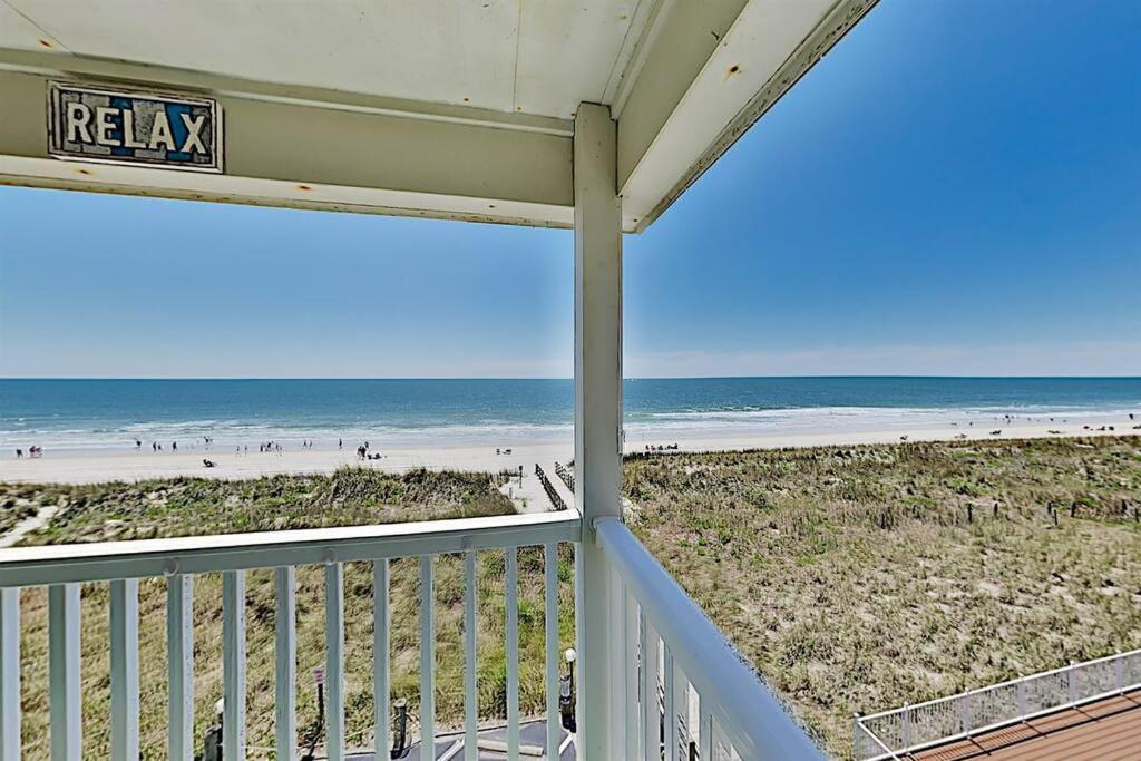 *2Br Oceanfront Retreat*King Ensuite*Pool*Nmb Cherry Grove*Pc4 Myrtle Beach Exteriör bild