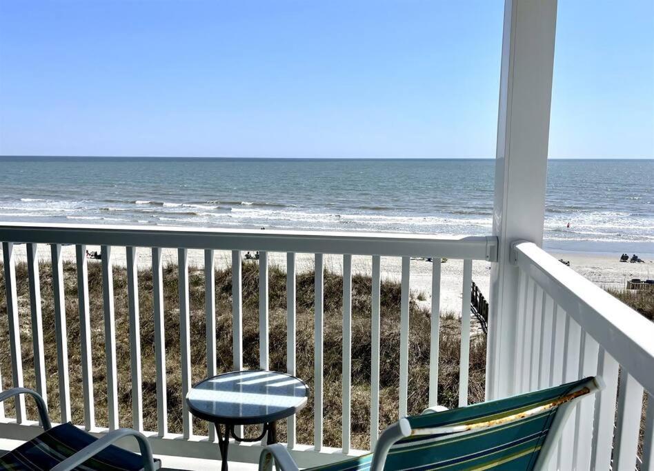 *2Br Oceanfront Retreat*King Ensuite*Pool*Nmb Cherry Grove*Pc4 Myrtle Beach Exteriör bild