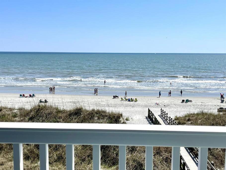 *2Br Oceanfront Retreat*King Ensuite*Pool*Nmb Cherry Grove*Pc4 Myrtle Beach Exteriör bild