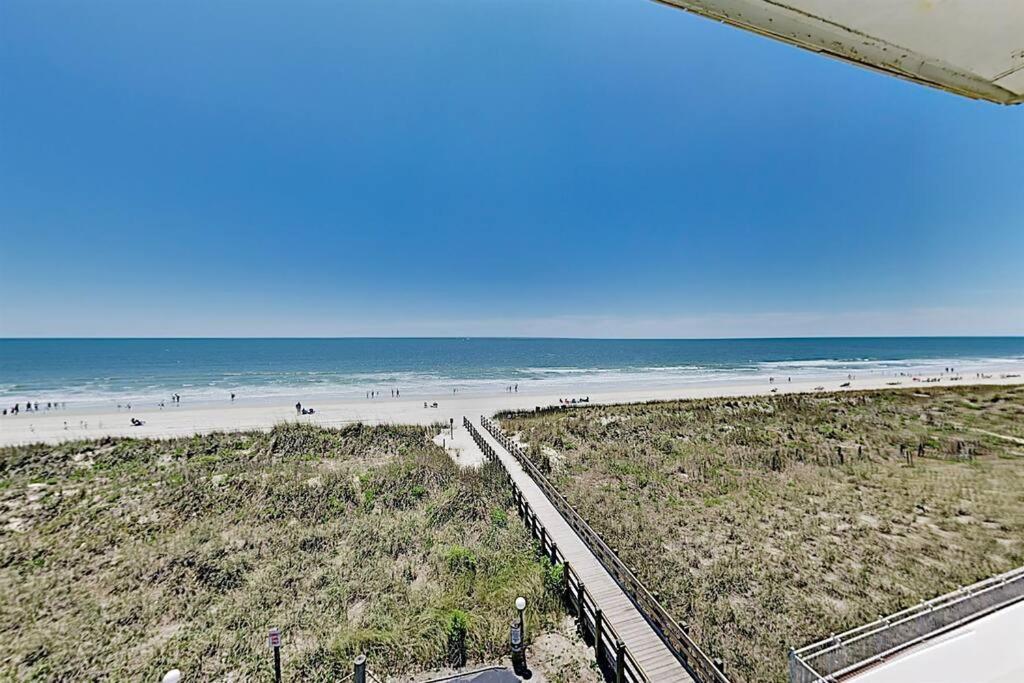 *2Br Oceanfront Retreat*King Ensuite*Pool*Nmb Cherry Grove*Pc4 Myrtle Beach Exteriör bild