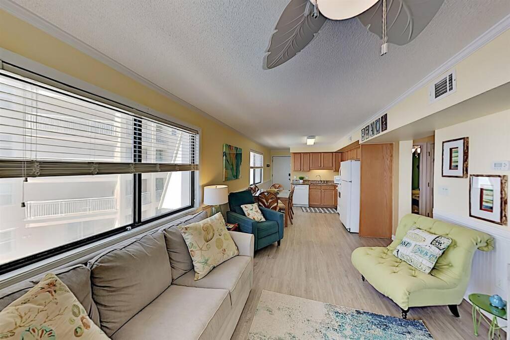 *2Br Oceanfront Retreat*King Ensuite*Pool*Nmb Cherry Grove*Pc4 Myrtle Beach Exteriör bild