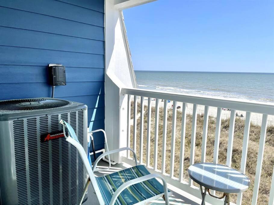 *2Br Oceanfront Retreat*King Ensuite*Pool*Nmb Cherry Grove*Pc4 Myrtle Beach Exteriör bild