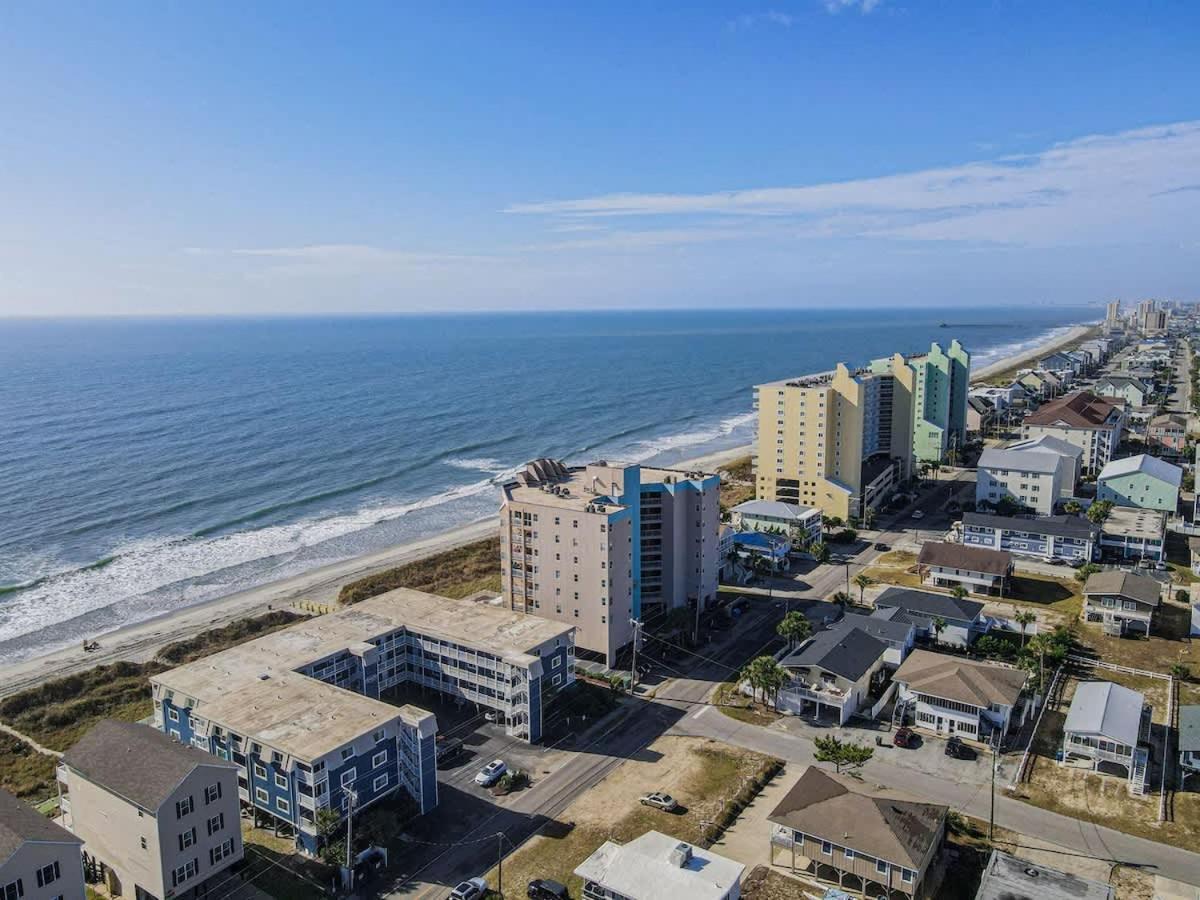 *2Br Oceanfront Retreat*King Ensuite*Pool*Nmb Cherry Grove*Pc4 Myrtle Beach Exteriör bild