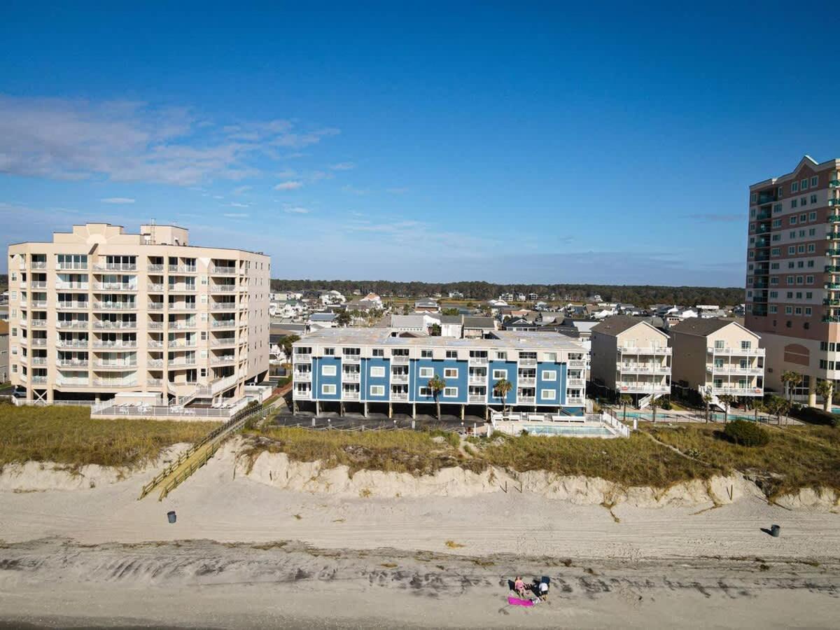*2Br Oceanfront Retreat*King Ensuite*Pool*Nmb Cherry Grove*Pc4 Myrtle Beach Exteriör bild