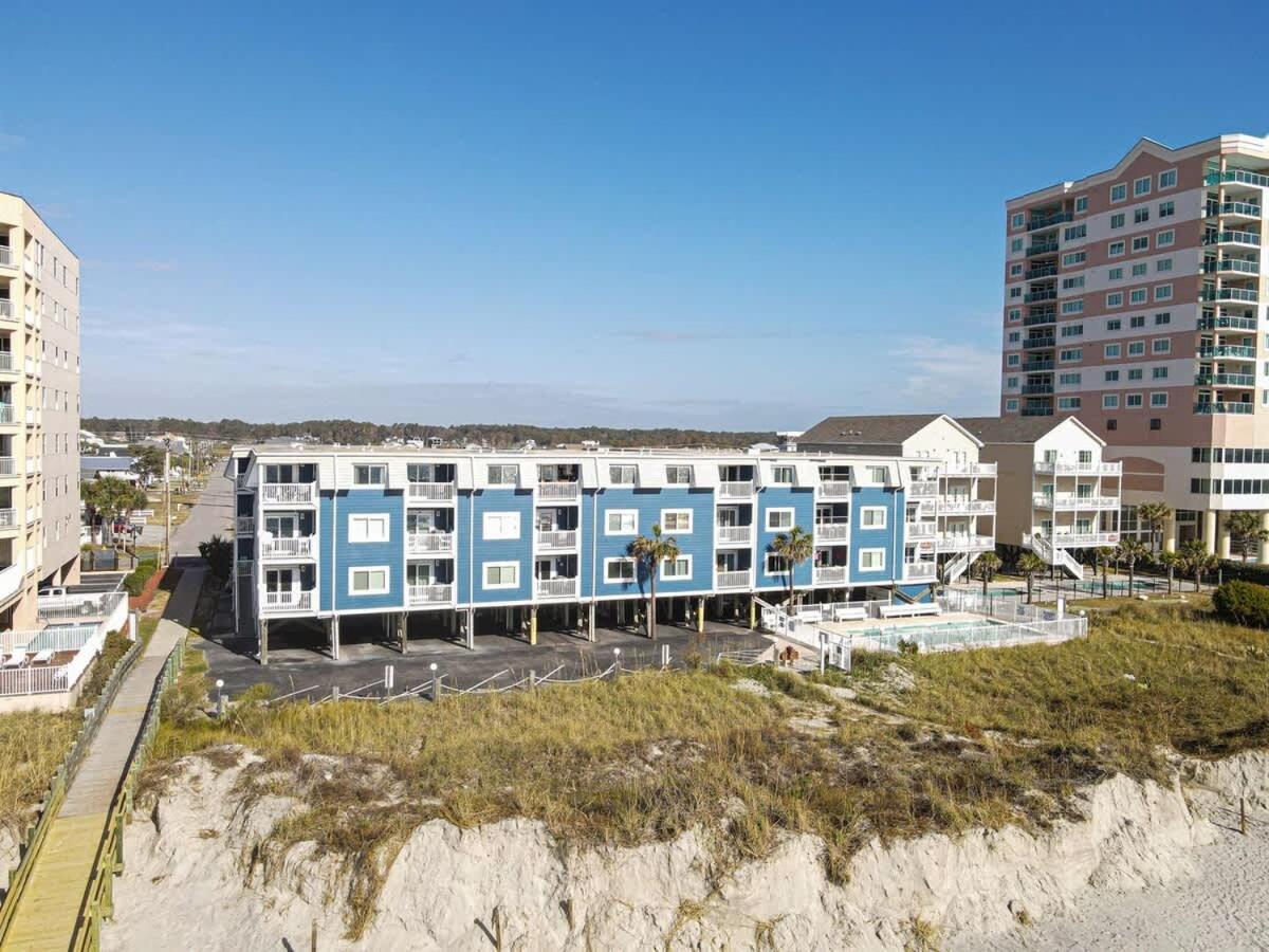 *2Br Oceanfront Retreat*King Ensuite*Pool*Nmb Cherry Grove*Pc4 Myrtle Beach Exteriör bild