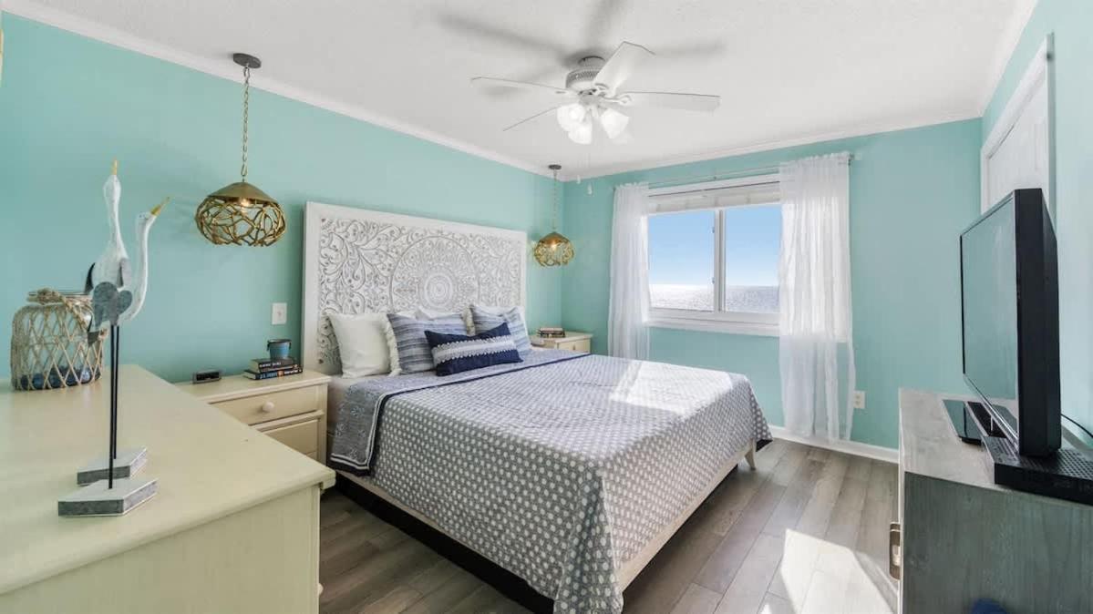 *2Br Oceanfront Retreat*King Ensuite*Pool*Nmb Cherry Grove*Pc4 Myrtle Beach Exteriör bild