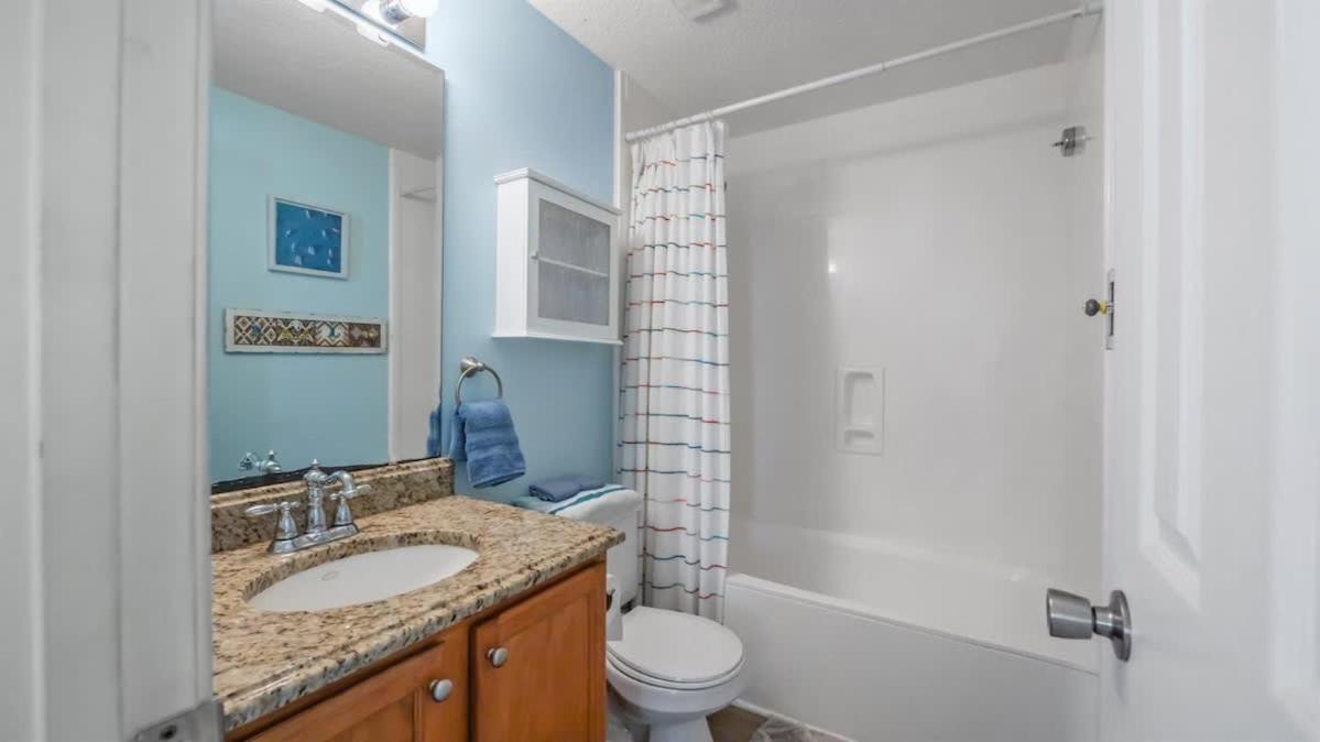 *2Br Oceanfront Retreat*King Ensuite*Pool*Nmb Cherry Grove*Pc4 Myrtle Beach Exteriör bild