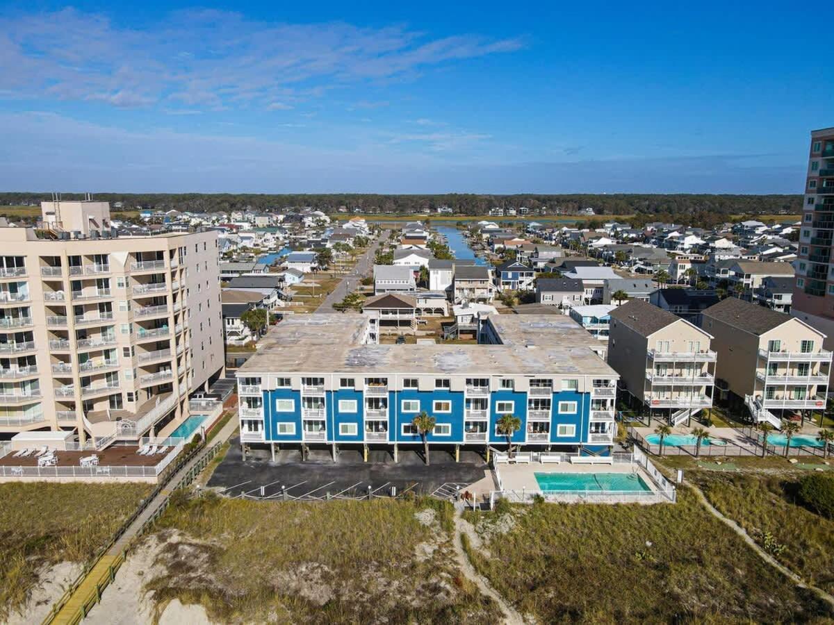 *2Br Oceanfront Retreat*King Ensuite*Pool*Nmb Cherry Grove*Pc4 Myrtle Beach Exteriör bild